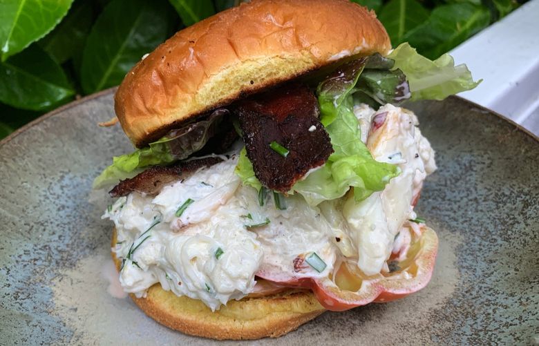 Teen chef Sadie Davis-Suskind shares a crab-sandwich recipe this week.