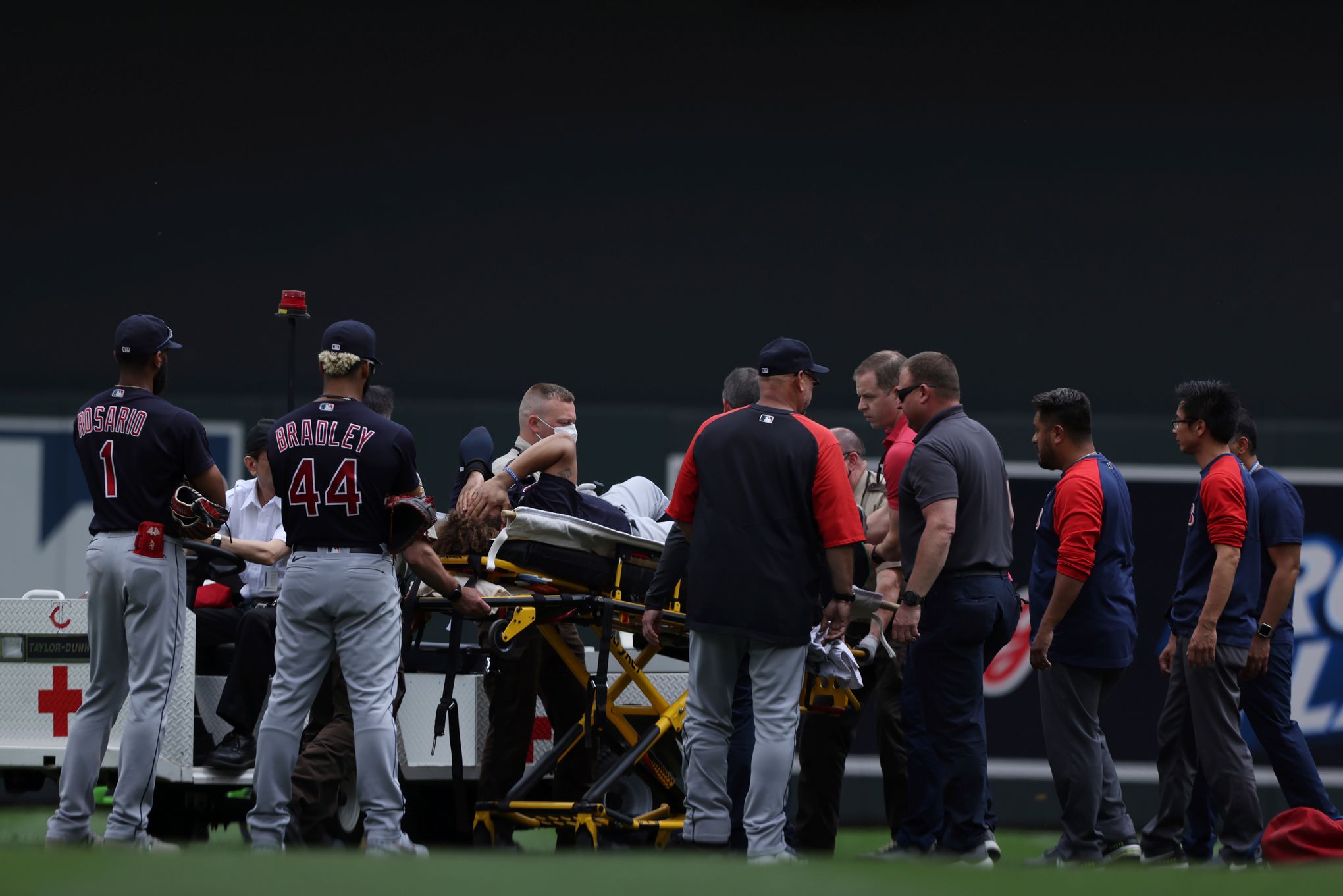 Indians SP Zach Plesac fractures thumb while taking shirt off