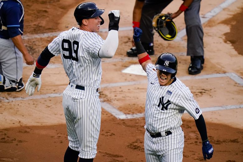 Yankees edge first-place Rays for second straight night, 4-3