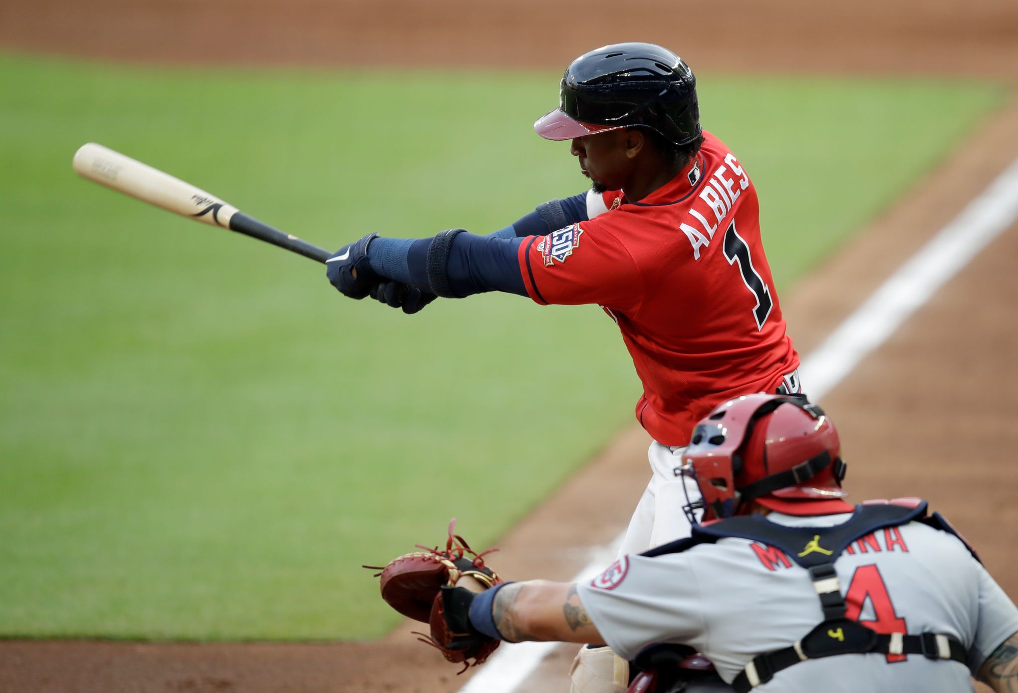 Ozzie Albies' two-run homer, 06/18/2021