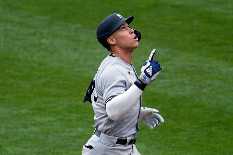 Cole spins a win as Stanton powers Yankees past Twins 9-6