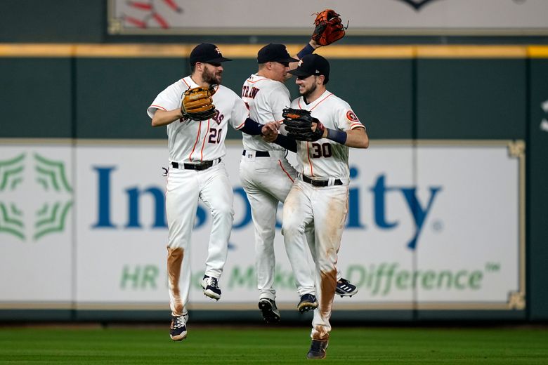 Kyle Tucker hits 3 HRs and drives in 4 runs as the Astros beat the