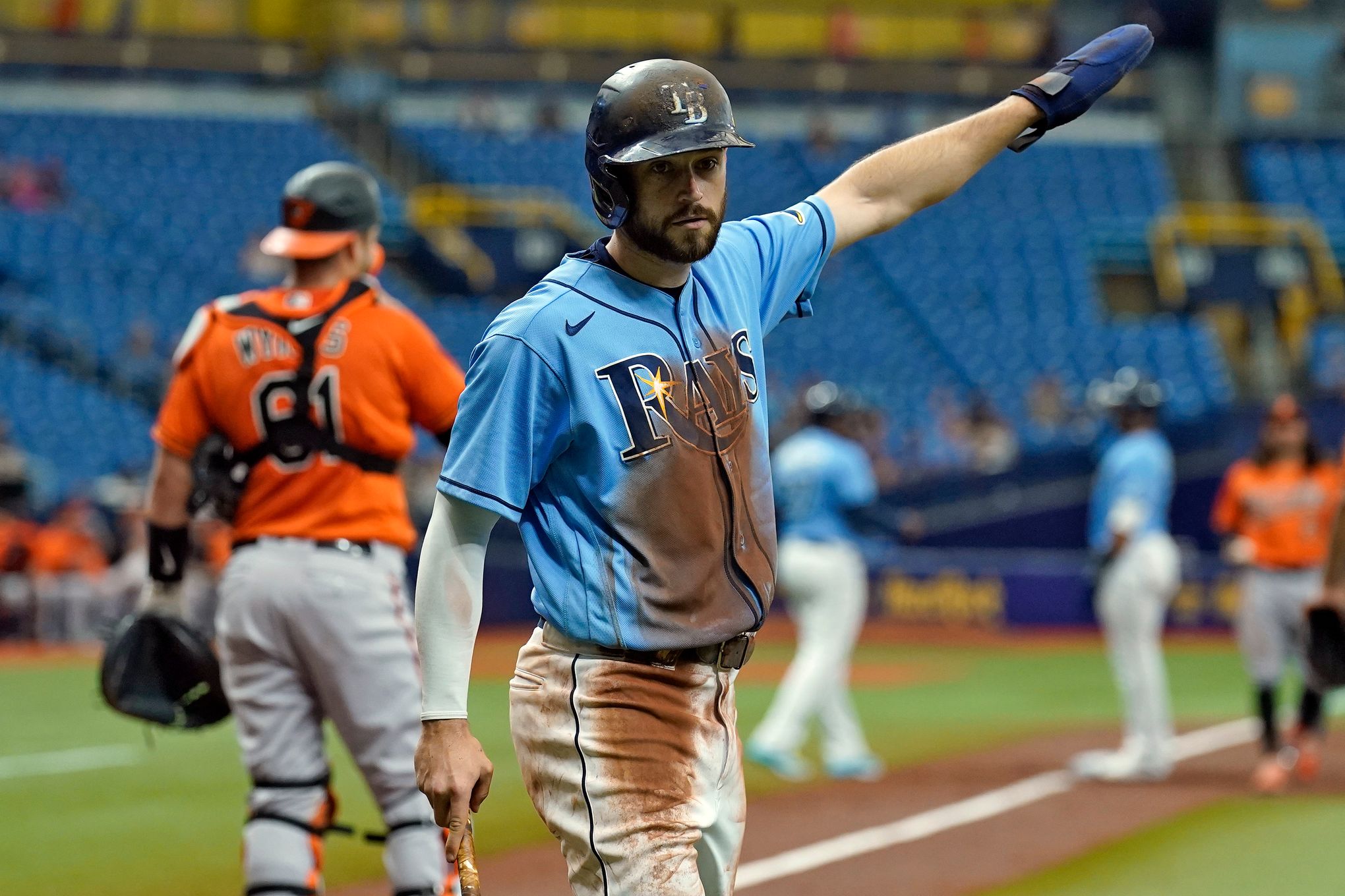Rays hand Orioles record-setting 14th road loss in row, 5-4