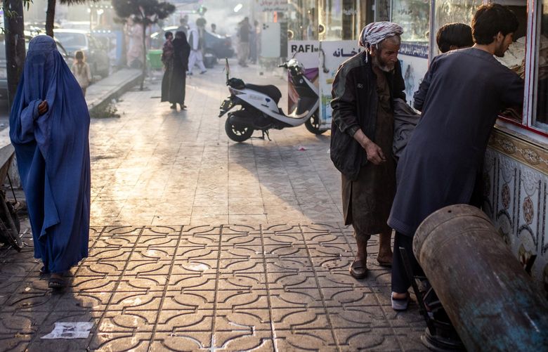 The Shahre Naw neighbohood in Kabul, Afghanistan, on Friday, July 2, 2021. With the Taliban advancing and U.S. troops leaving, President Ashraf Ghani and his aides have become increasingly insular, and Kabul is slipping into shock. (Jim Huylebroek/The New York Times) XNYT26 XNYT26