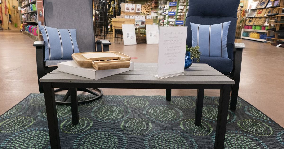 Have a seat Patio furniture shortage tells US economic tale The