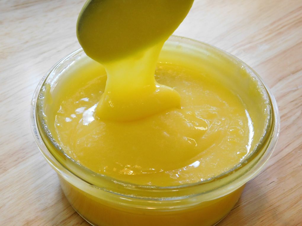 How do you tell when your lemon curd is ready to come off the stove? Dip a spoon into the curd. The curd should coat the back of the spoon, slightly clinging. (Detria Turner / Special to The Seattle Times)