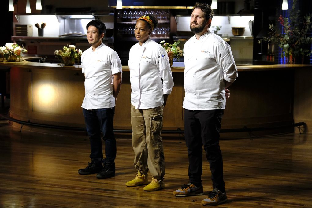 “Top Chef” Portland edition, featuring Seattle’s Shota Nakajima, in addition to Dawn Burrell and Gabe Erales, received five nominations, including outstanding competition program. (David Moir / Bravo)