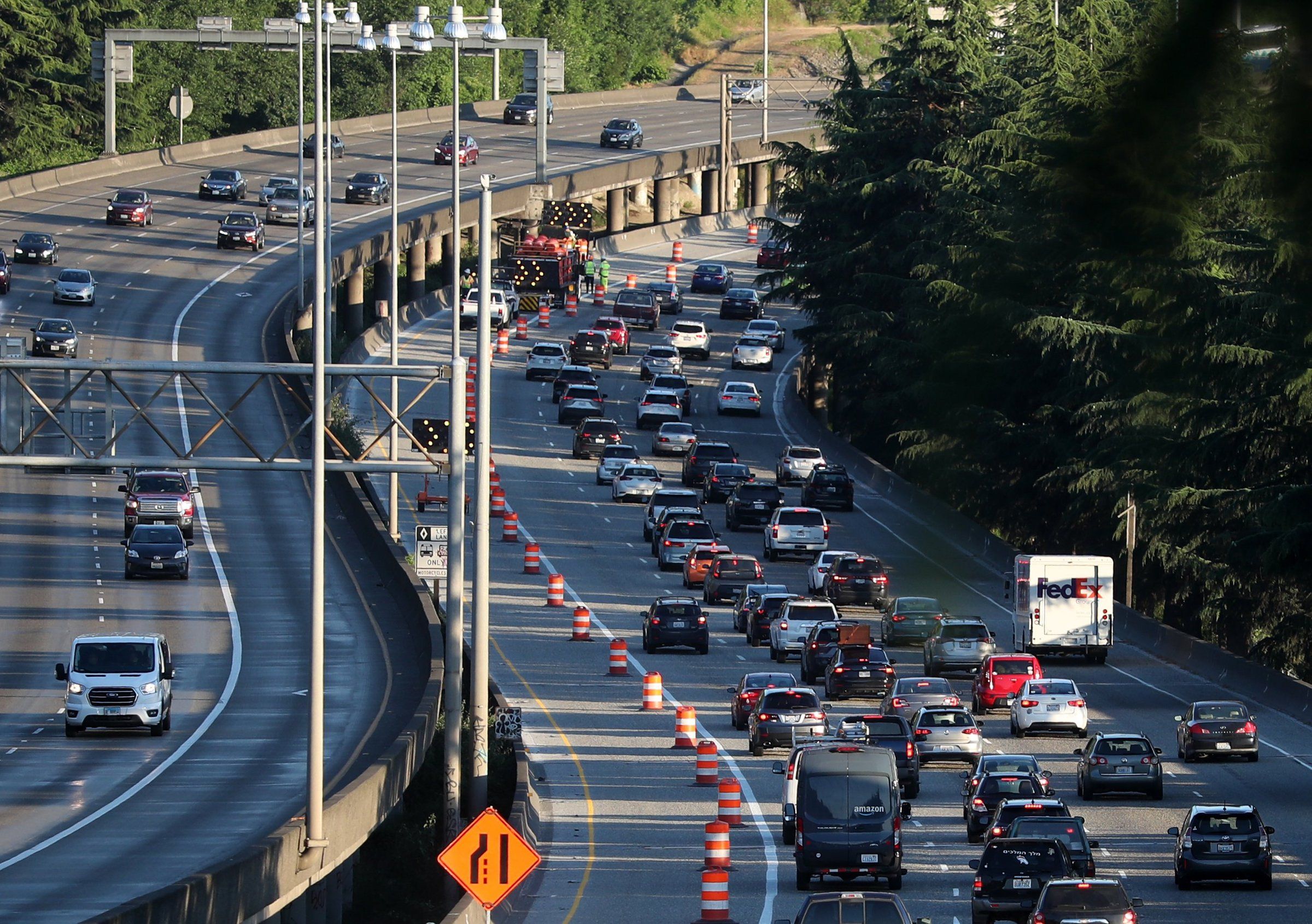 Repairs bring traffic havoc again this weekend on I 5 through Sodo