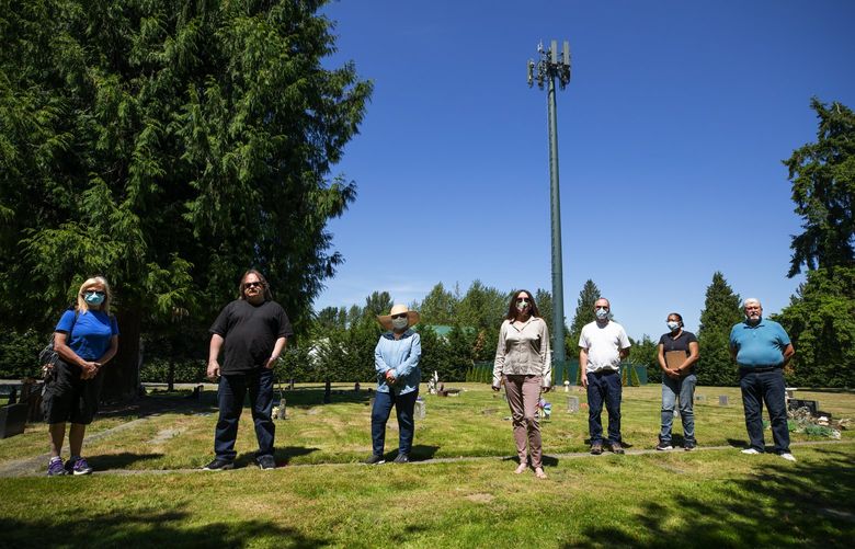 A mix of patrons, citizens and residents near the Seattle Pet Cemetery by West Coast Pet Memorial in Kent are disputing a cellular tower that was built in the cemetery in 2020. The cemetery also holds human remains. 217331