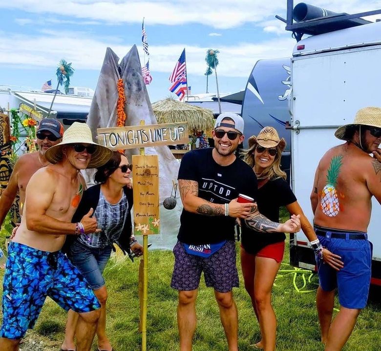 Watershed country bash, with its unique festival culture, marks  Washington's biggest reopening concert since the pandemic | The Seattle  Times
