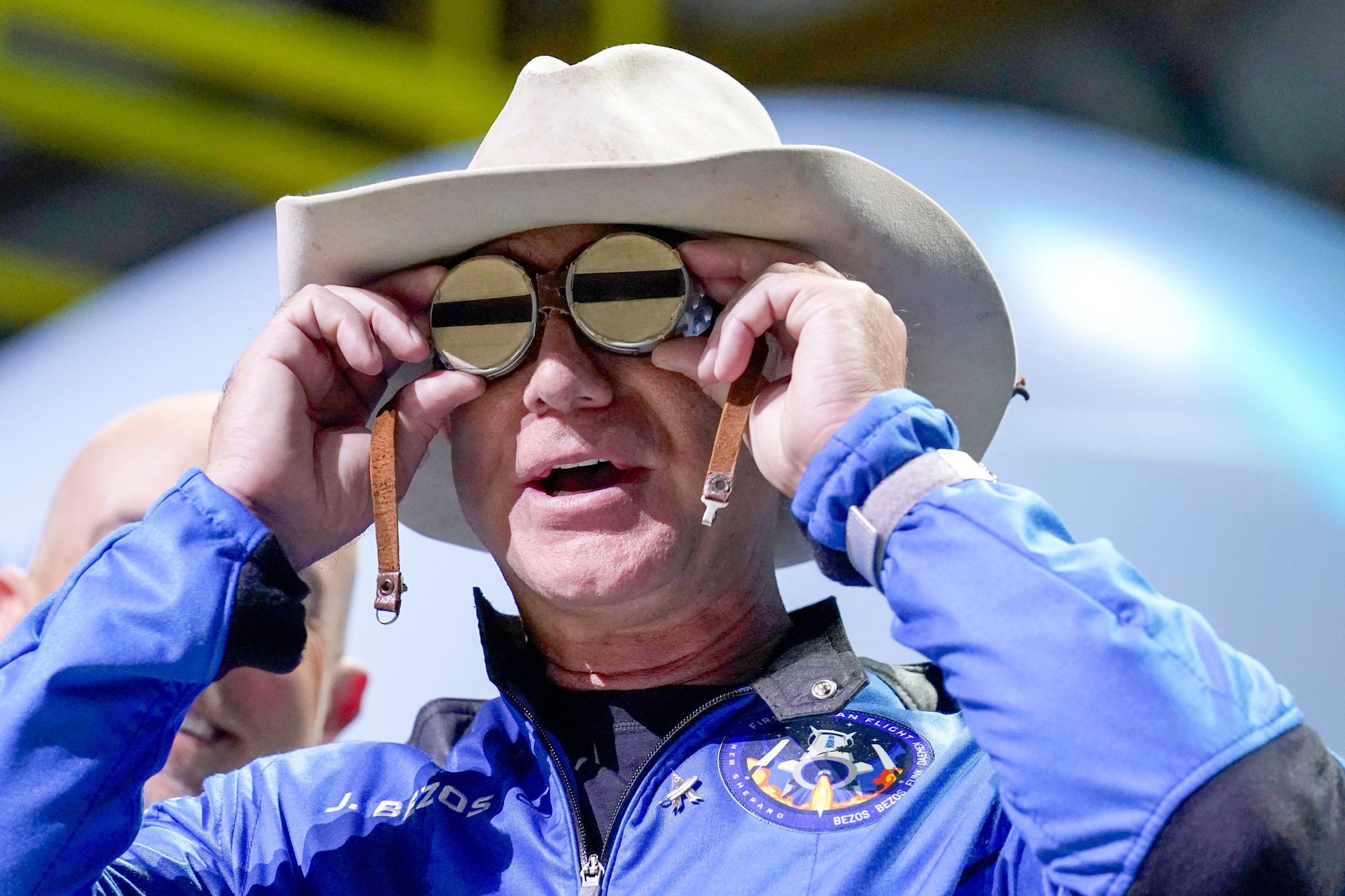 Jeff Bezos went to space and all we got was this cowboy hat | The