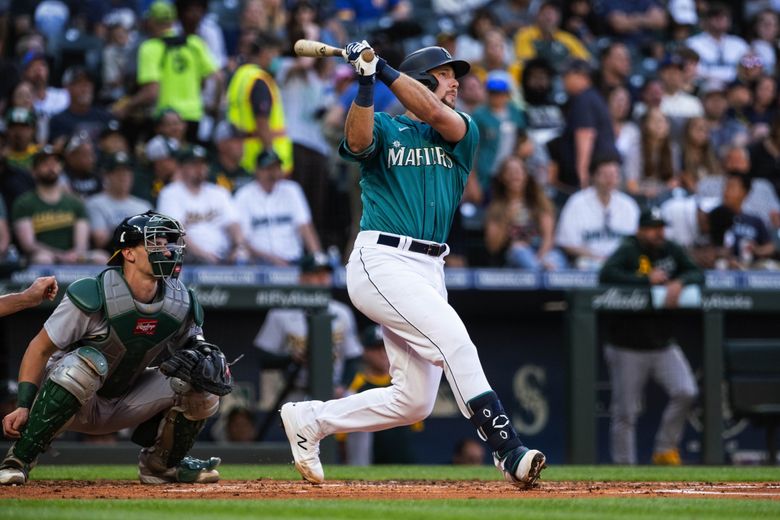 Dylan Moore's 'annoyingness,' Cal Raleigh's blast and Yusei Kikuchi's 12  strikeouts lift Mariners past A's
