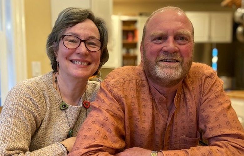 Paula and Scott were neighbors before they started dating.