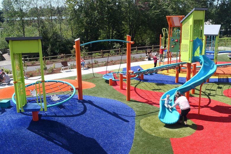 Seattle Child Playground and Dog Park Equipment Installation — Stone Creek  Landscaping