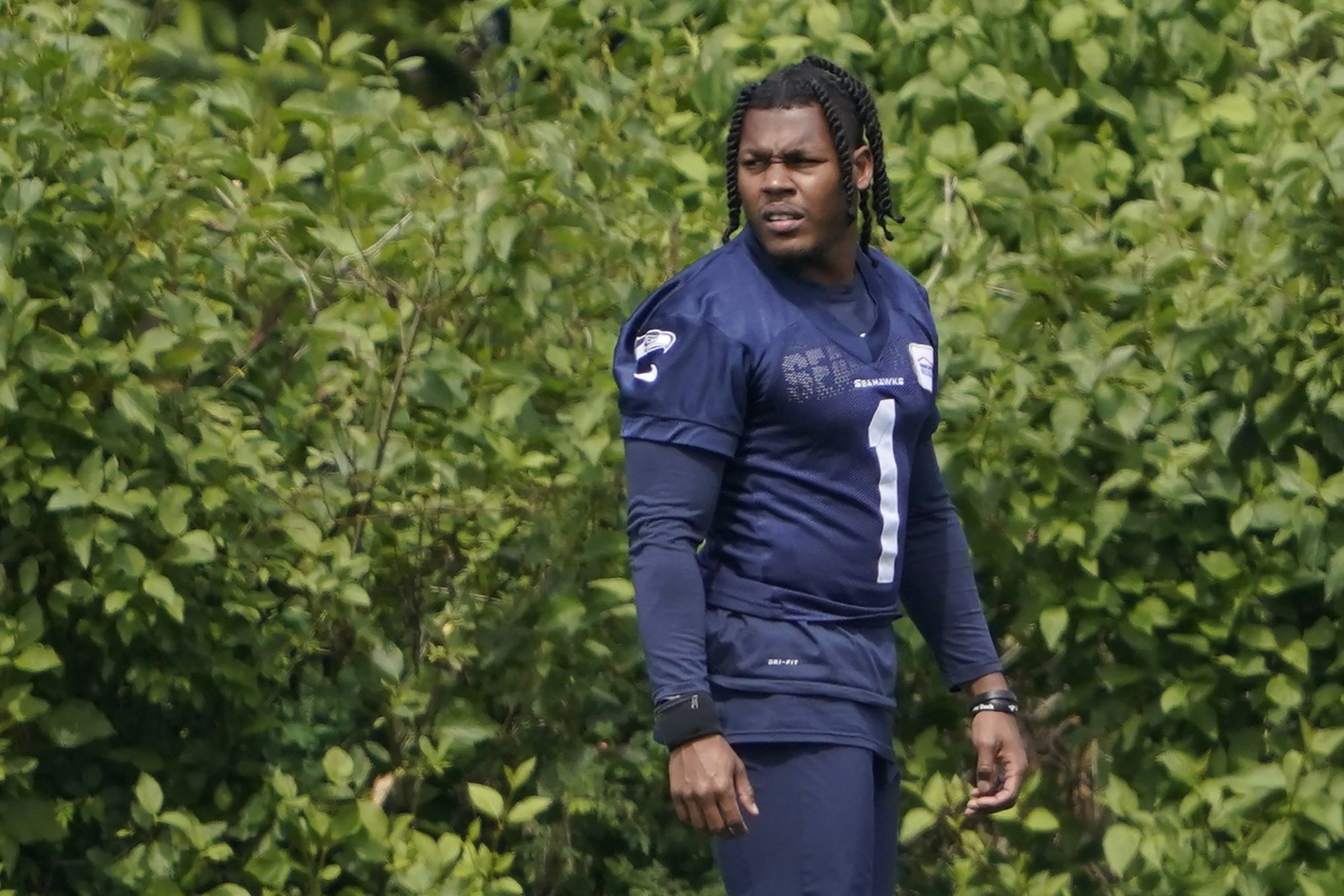 First Look: D'Wayne Eskridge  Seattle Seahawks Rookie Minicamp