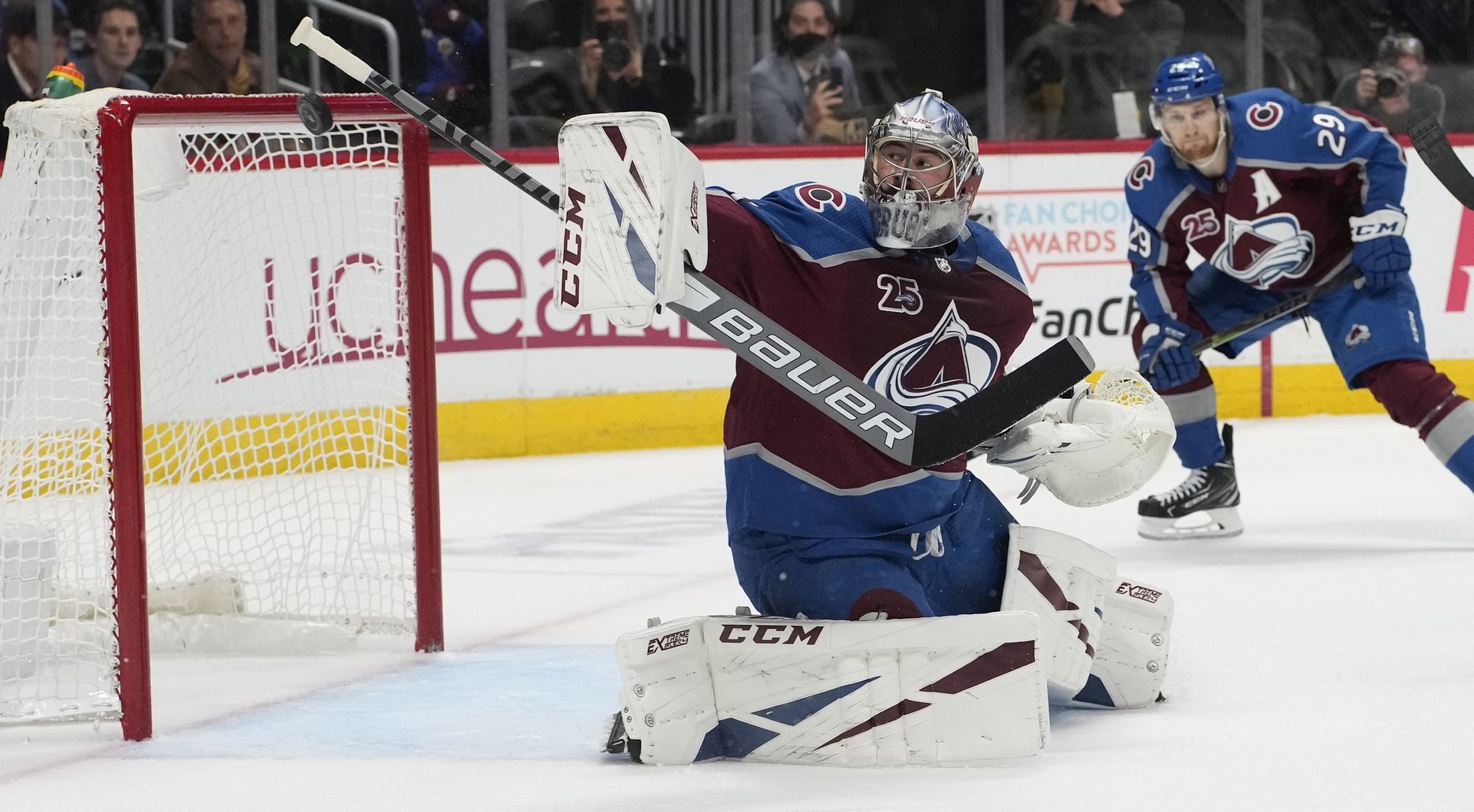 Grubauer Has Been Avalanche's Rock