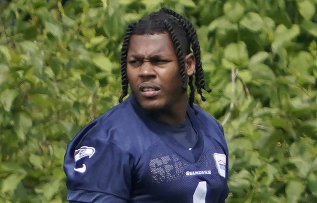 First Look: D'Wayne Eskridge  Seattle Seahawks Rookie Minicamp 