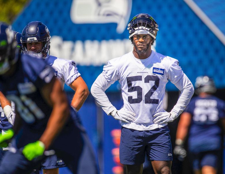 Seahawks' Darrell Taylor feels 'very normal' after missing 2020, and ready  to take over for K.J. Wright