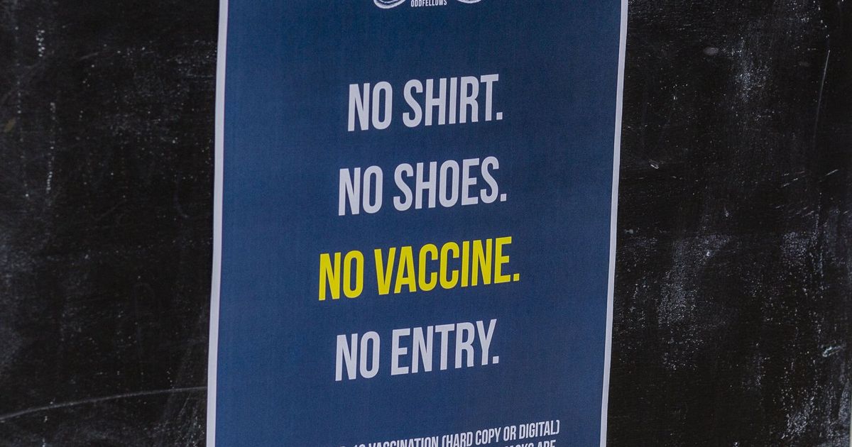 No Vaccine, No Entry For You - South Side Sox