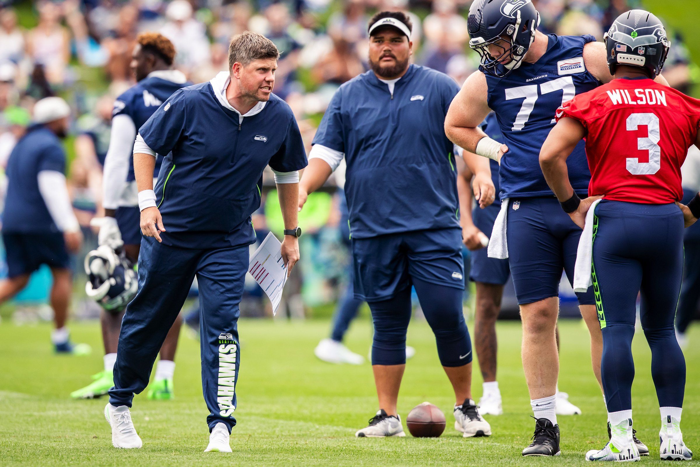 Seahawks 2024 training jersey