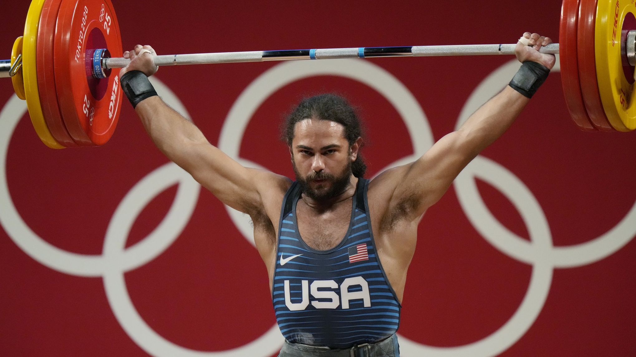 Auburn's Harrison Maurus finishes 4th in Olympic weightlifting final for  best US result in 33 years