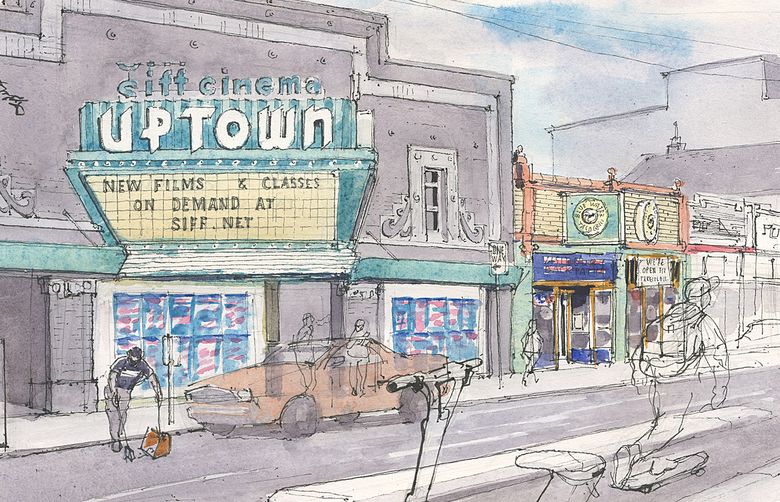 Seattle Sketcher Book by Seattle Times Artist Gabriel Campanario – Pediment  Publishing