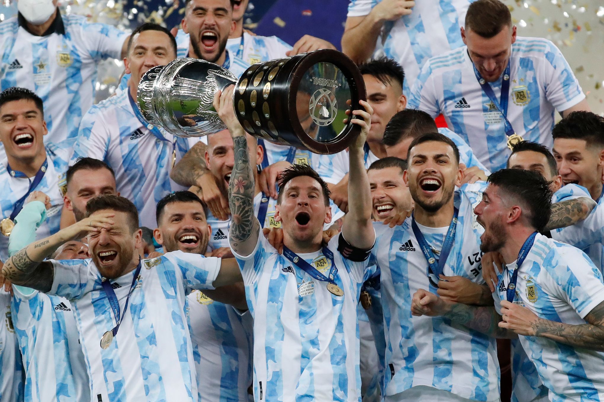 Messi's Argentina beats Brazil 1-0, wins Copa America title