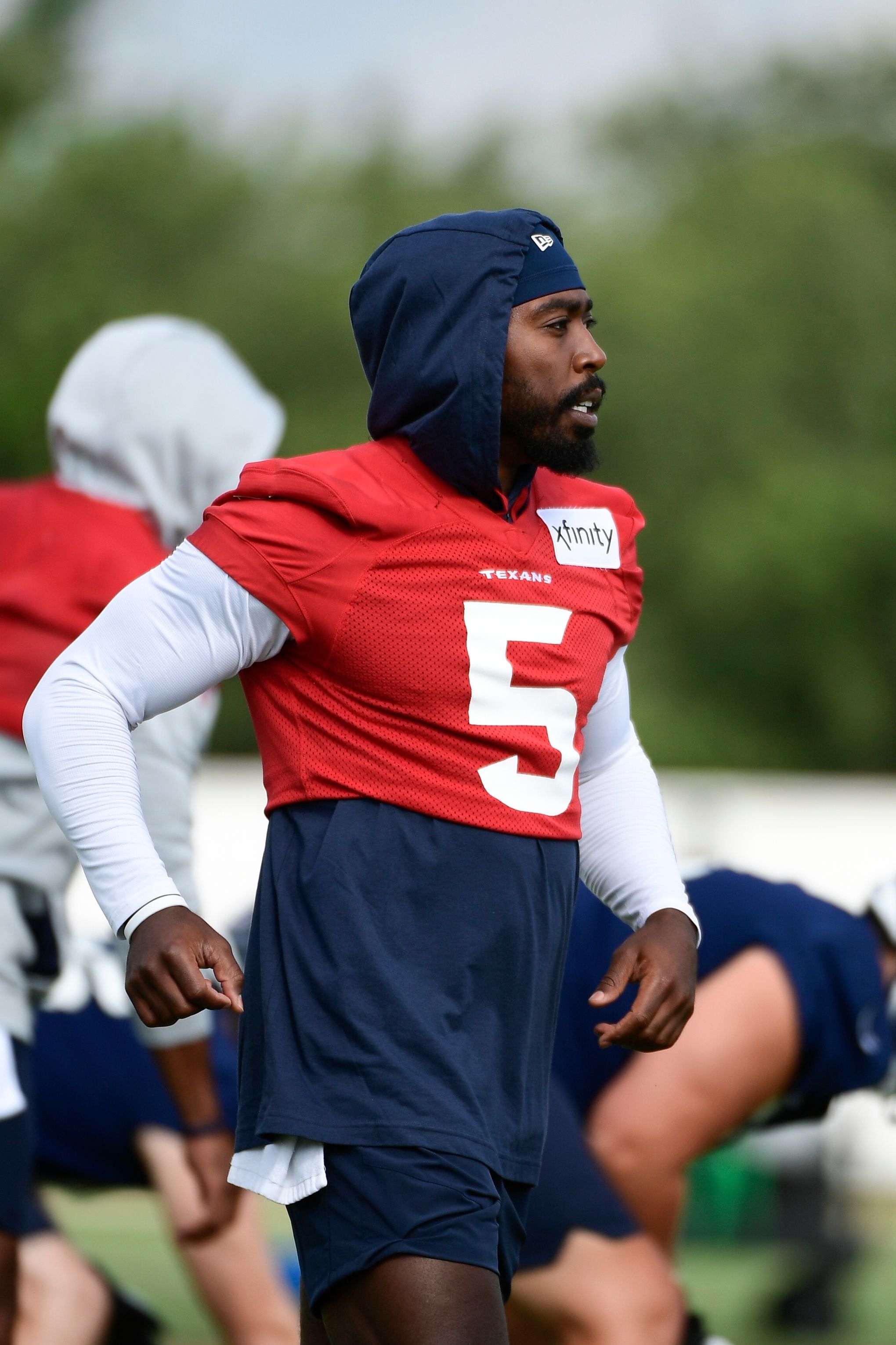 Watson practices with Houston Texans on 1st day of camp