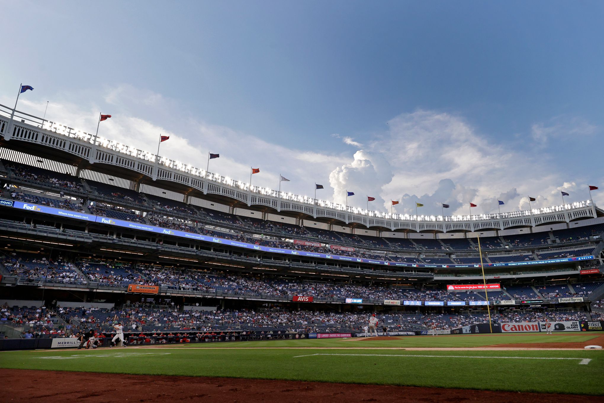 Final year of the real Yankee Stadium. 1973.  Yankee stadium, New york  yankees baseball, New york yankees