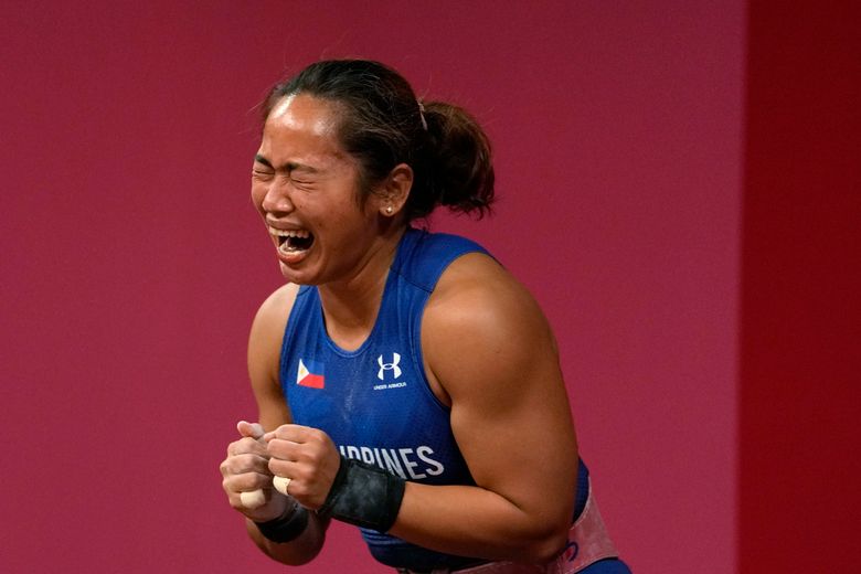 Hidilyn Diaz wins Philippines' first Olympic gold medal with weightlifting