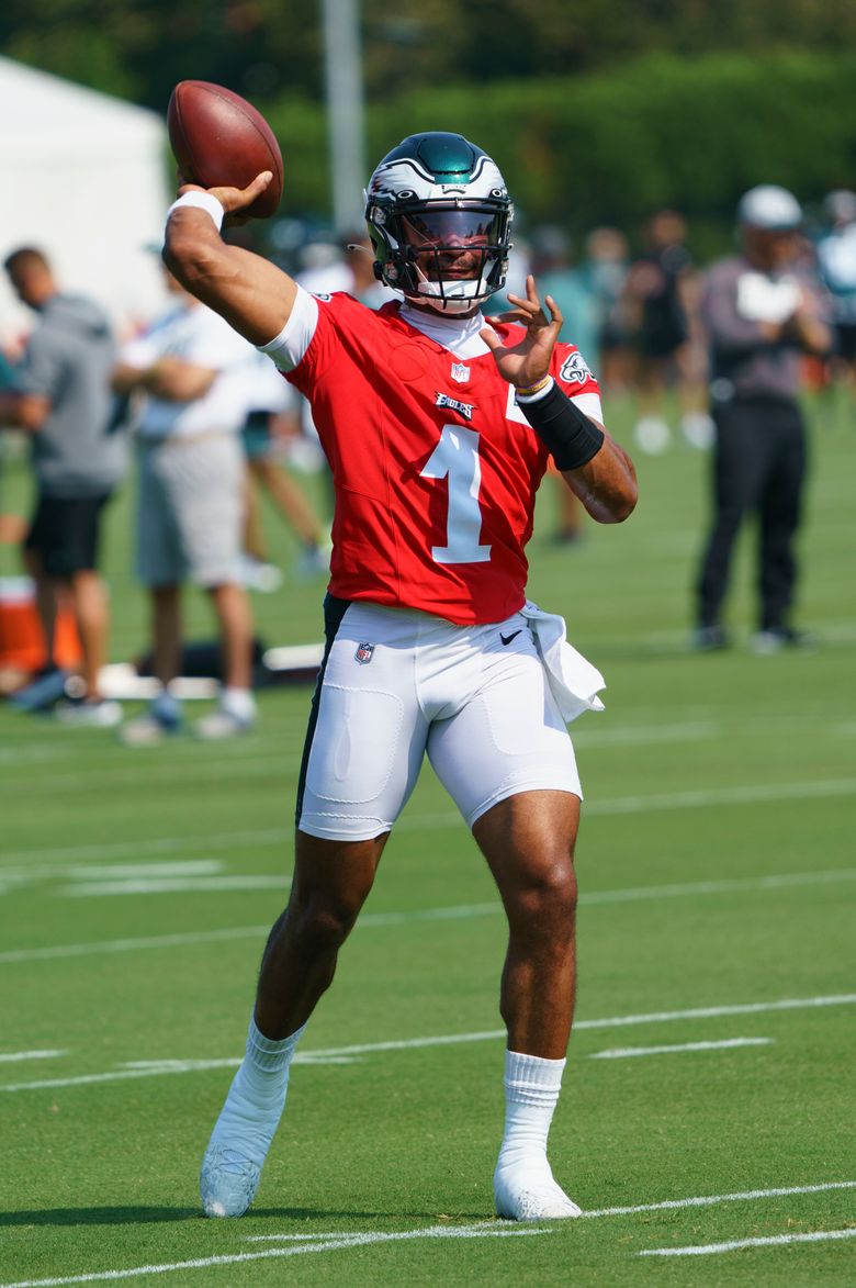 Jalen Hurts watch: How did Eagles' QB look in Day 10 of training camp  practice?