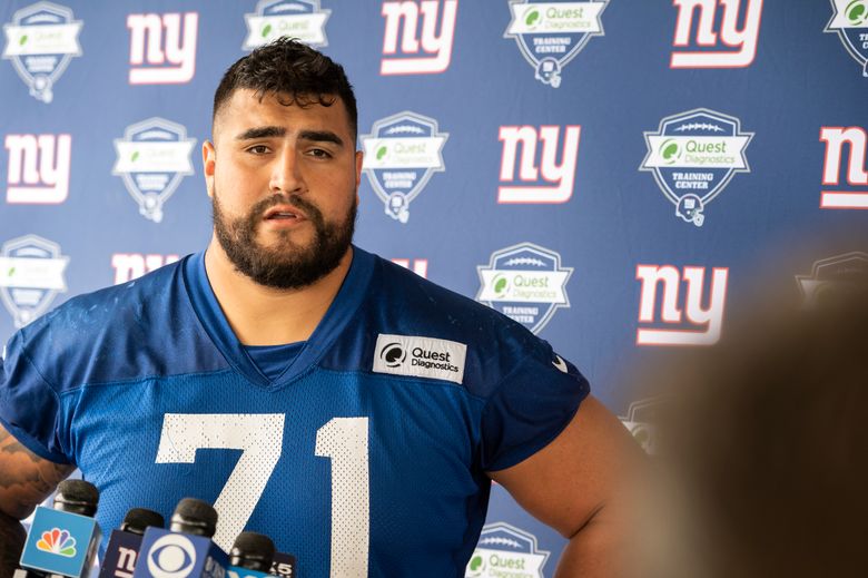 Sandro Platzgummer says his time with the New York Giants is over