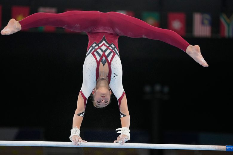 Gymnastics team, tired of 'sexualization,' wears unitards