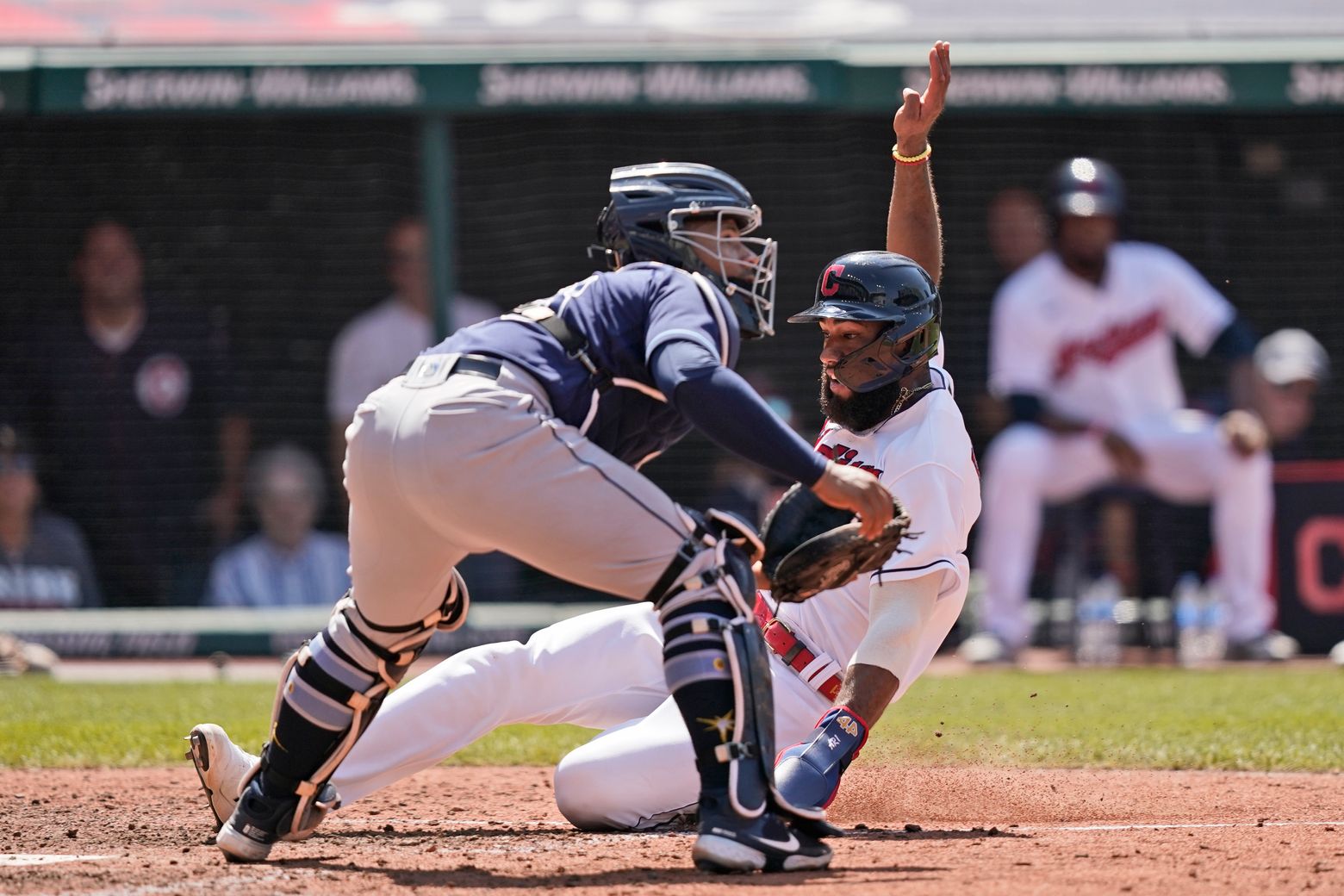 Indians rally for 3-2 win, end 11-game losing skid to Rays National News -  Bally Sports