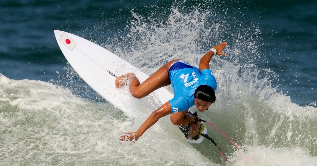 Nerves, joy, and modest waves at surfing’s Olympic debut The Seattle