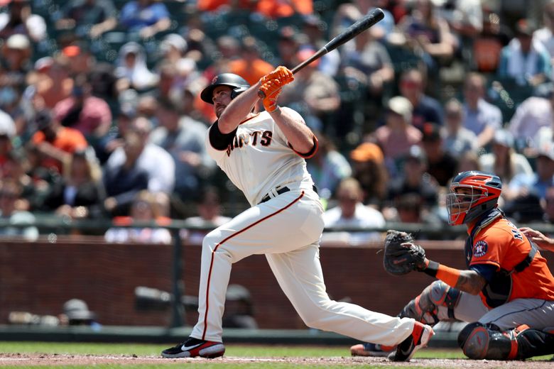 Flores homers to help Giants to win over Astros