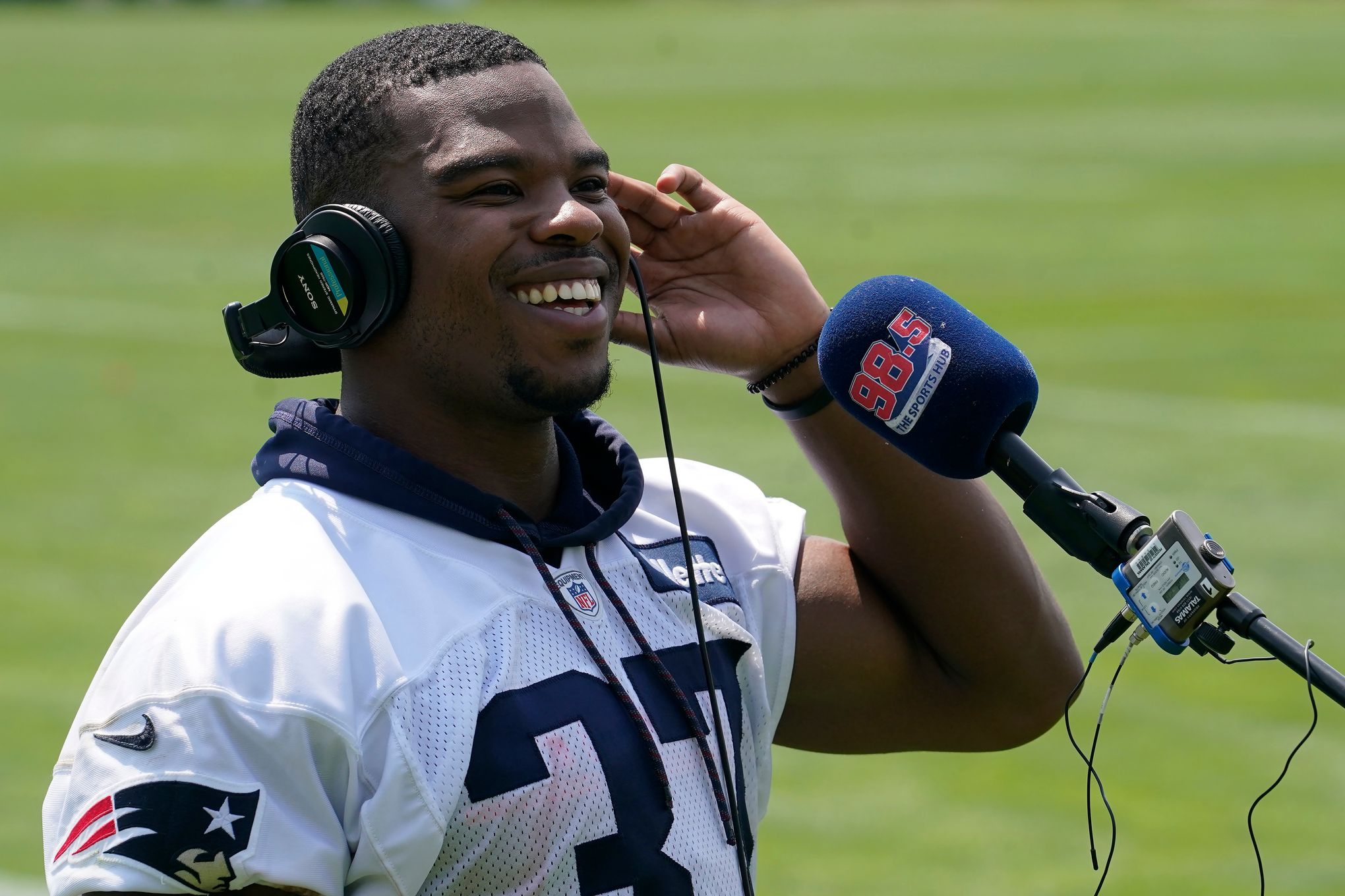 Patriots RB Damien Harris looking ahead to more playing time - Boston News,  Weather, Sports