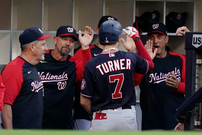 Washington Nationals' Trea Turner becomes first player to hit for