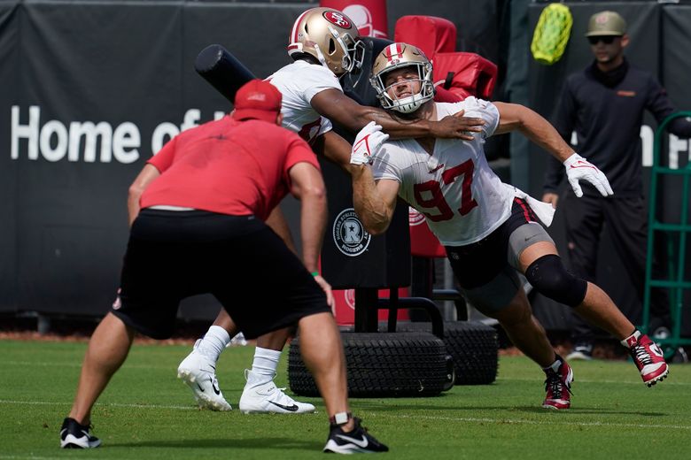 49ers injury updates: Kyle Shanahan says Nick Bosa is on track to