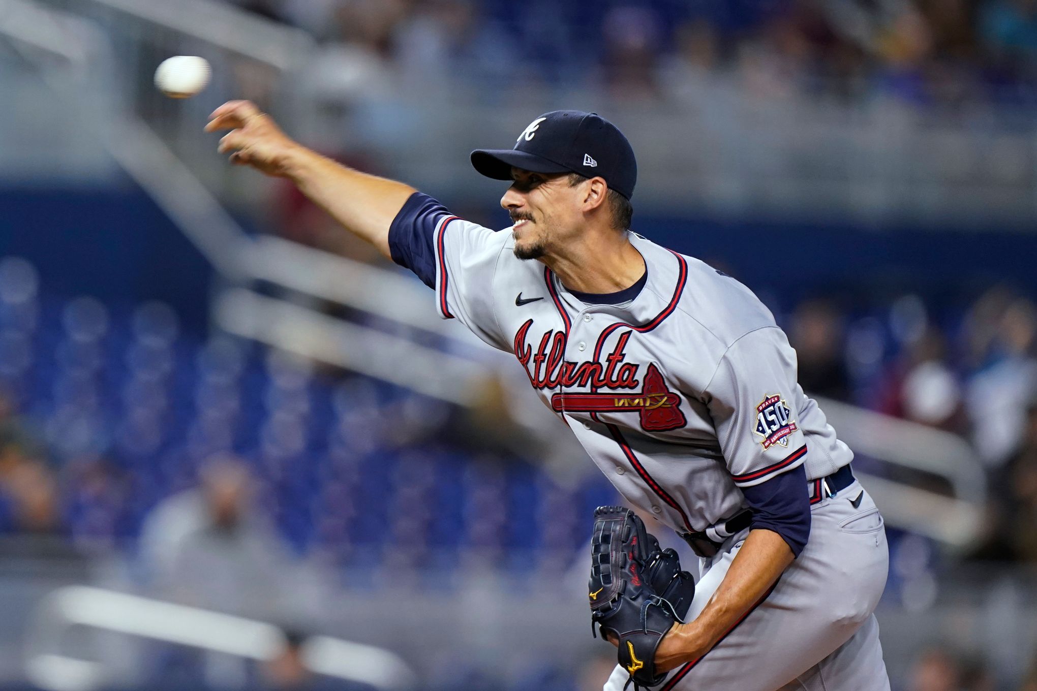 Morton goes 7 innings, Albies 2 HRs, Braves beat Marlin