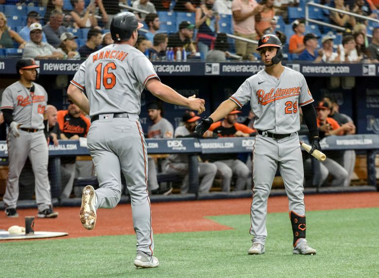 Trey Mancini, BAL //Feb 28, 2016  Orioles, Baltimore orioles, Baseball