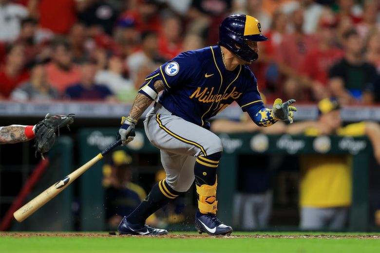 Adames drives in 4 as Brewers rally for 11-6 win over Reds - WTMJ