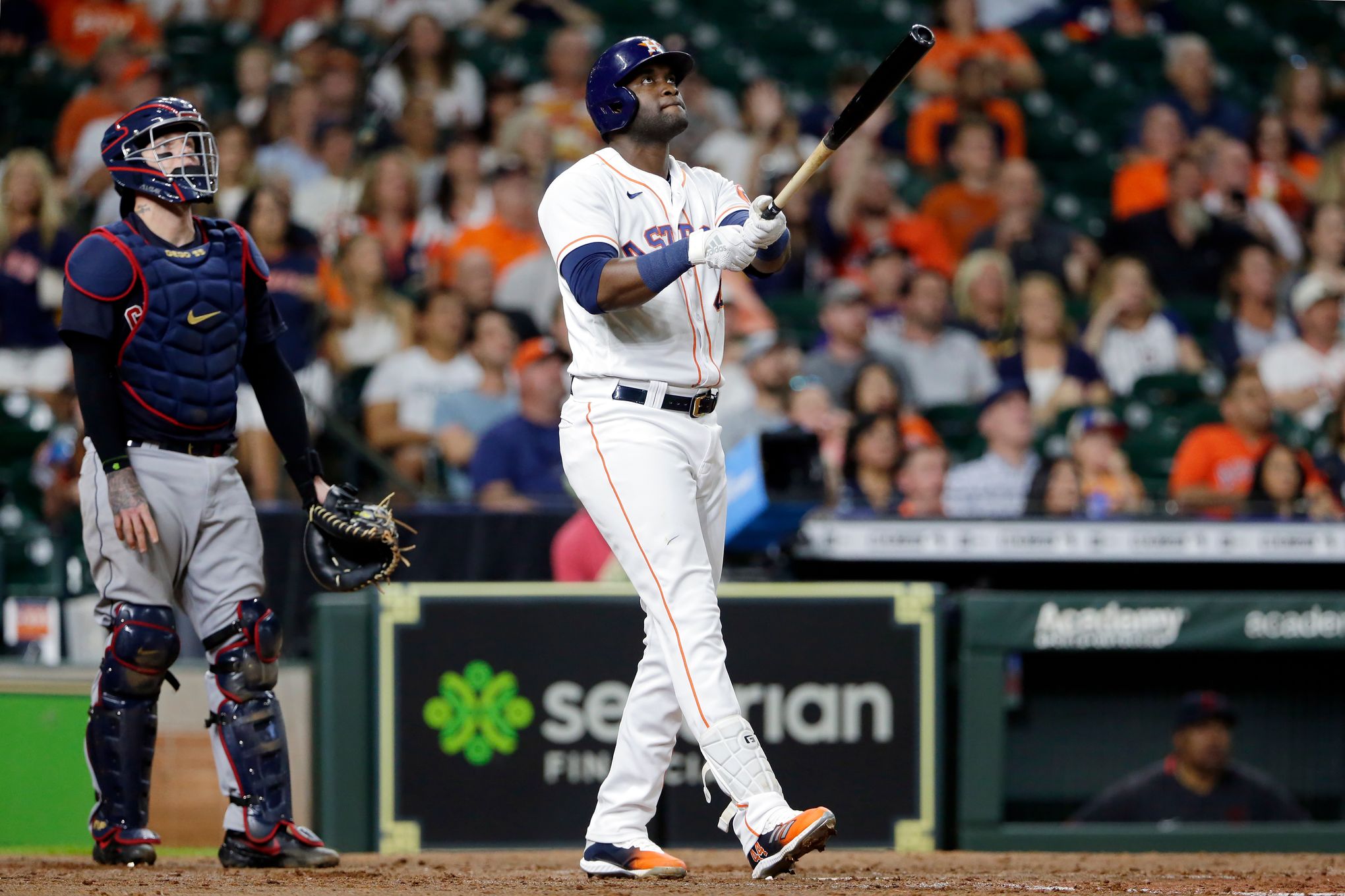 Michael Brantley bats 0-for-4 in his Astros return after shoulder