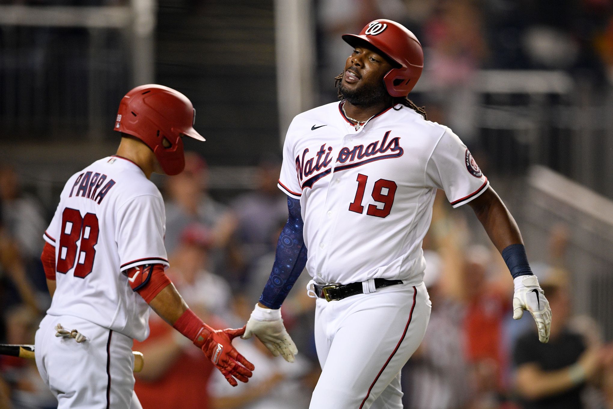 Soto, Bell homers lead Padres past Nationals 2-1