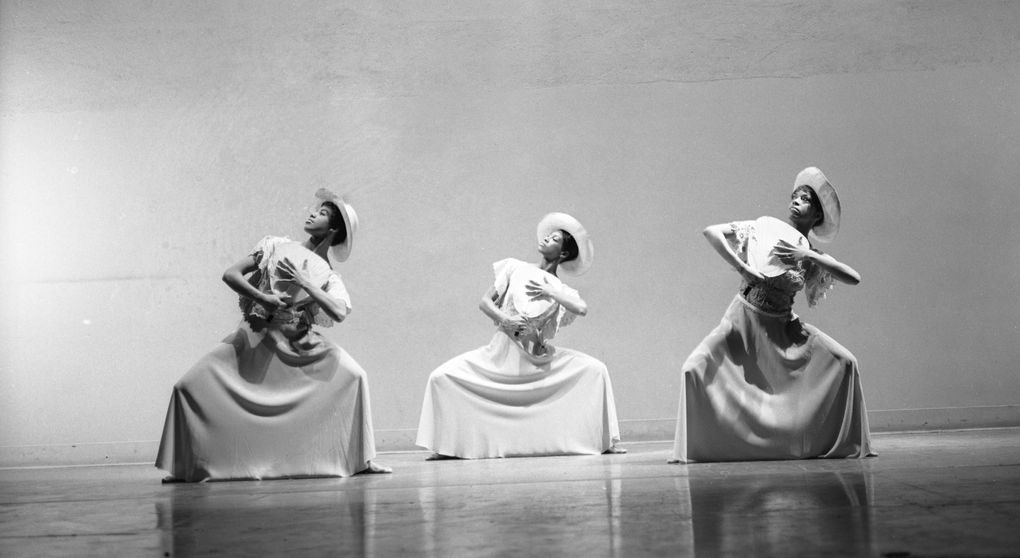 The documentary “Ailey” shows a performance of “Revelations,” created from choreographer Alvin Ailey’s memories of church and community. (Courtesy of NEON)