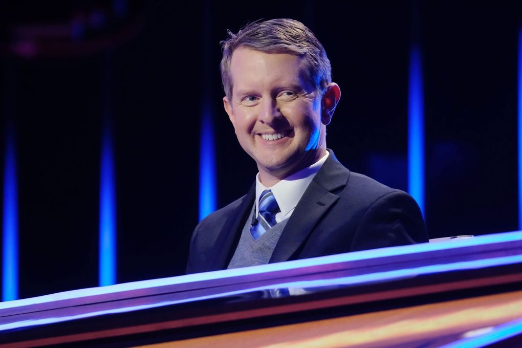 Seattle’s Ken Jennings was the first of 16 guests hosts of “Jeopardy!” (Ron Batzdorff / ABC)
