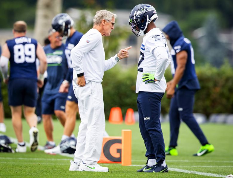 Seahawks 2023 training camp under way at VMAC in Renton