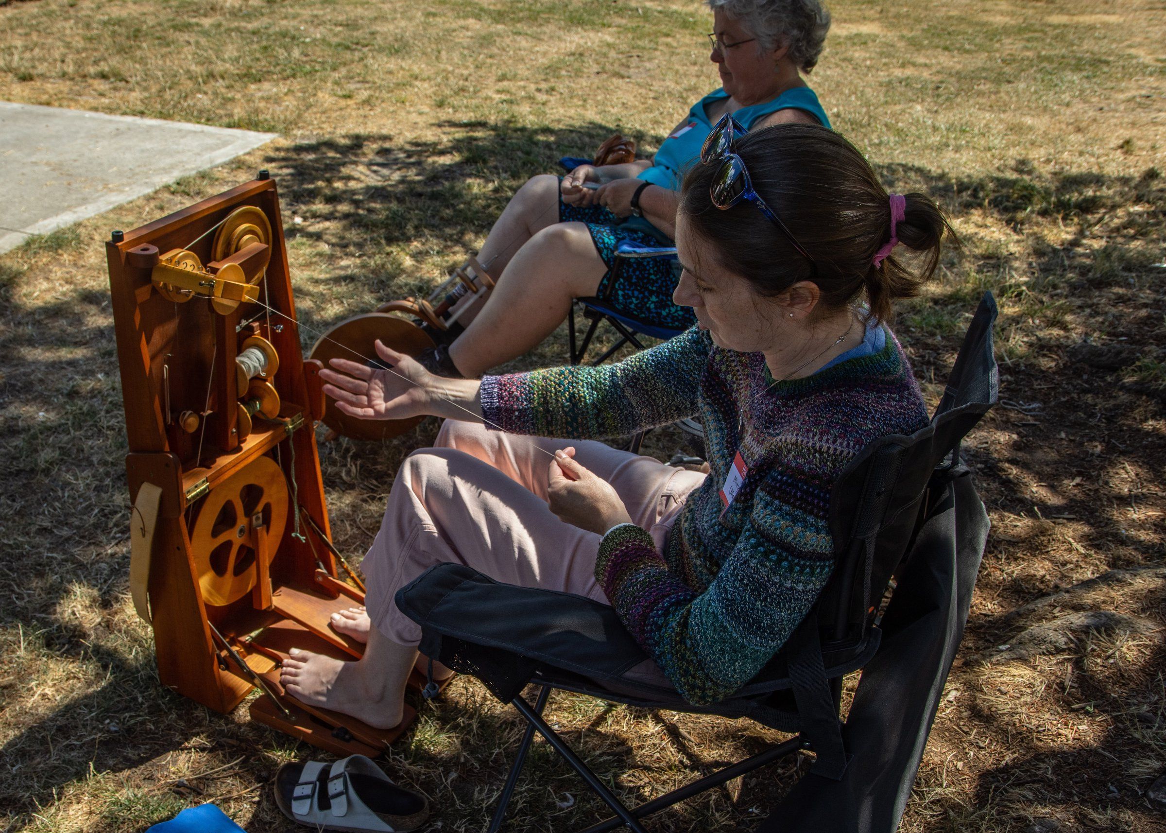 Members of the Seattle Weavers' Guild create one-of-a-kind crafts