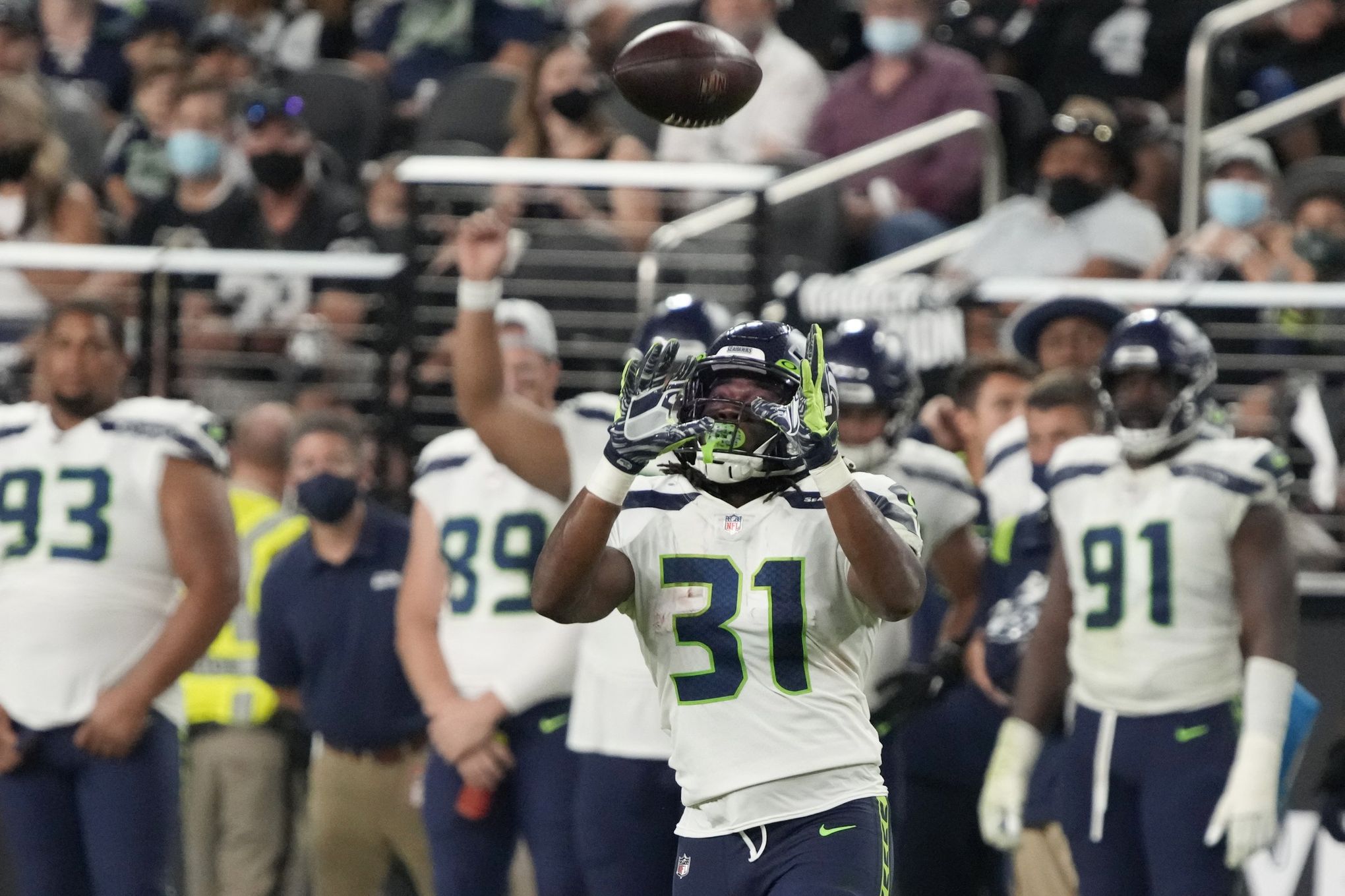 Lockett takes moment to appreciate record day for Seahawks - The