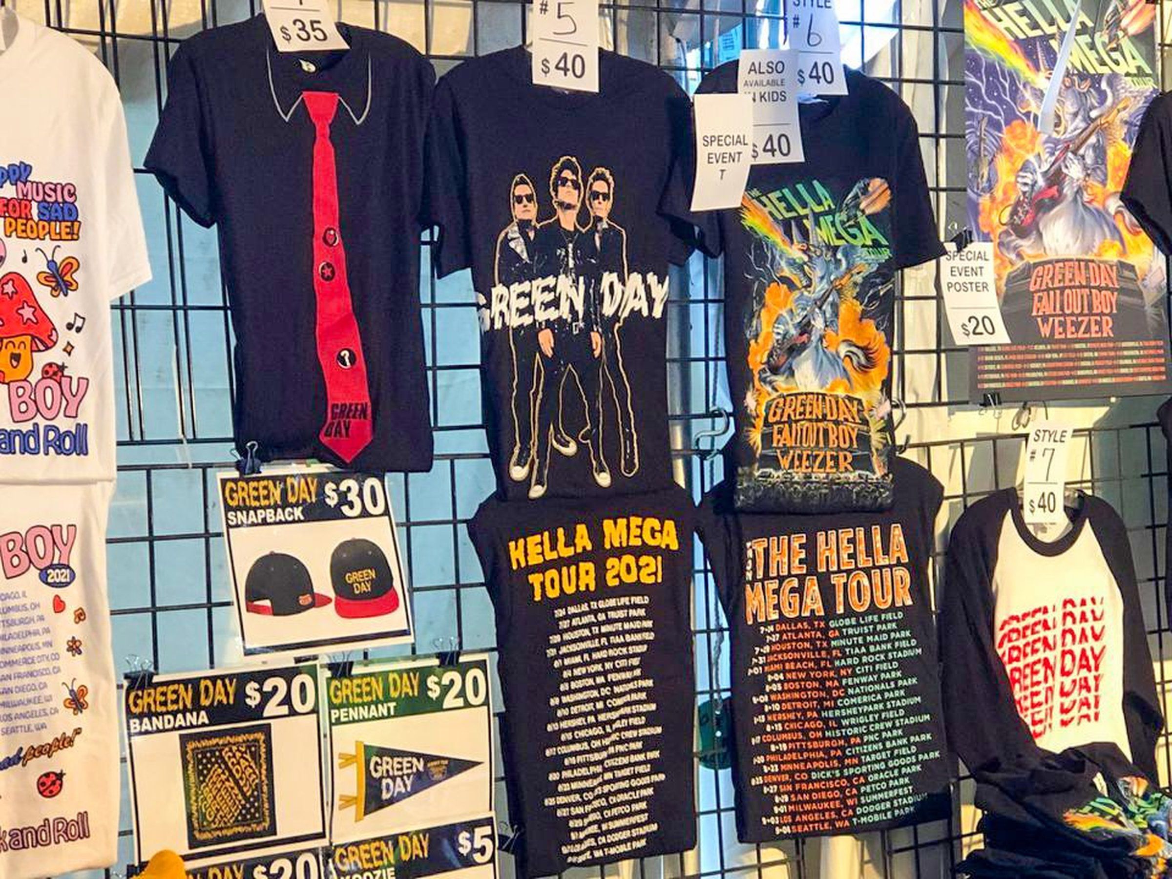 green day hella mega tour hoodie